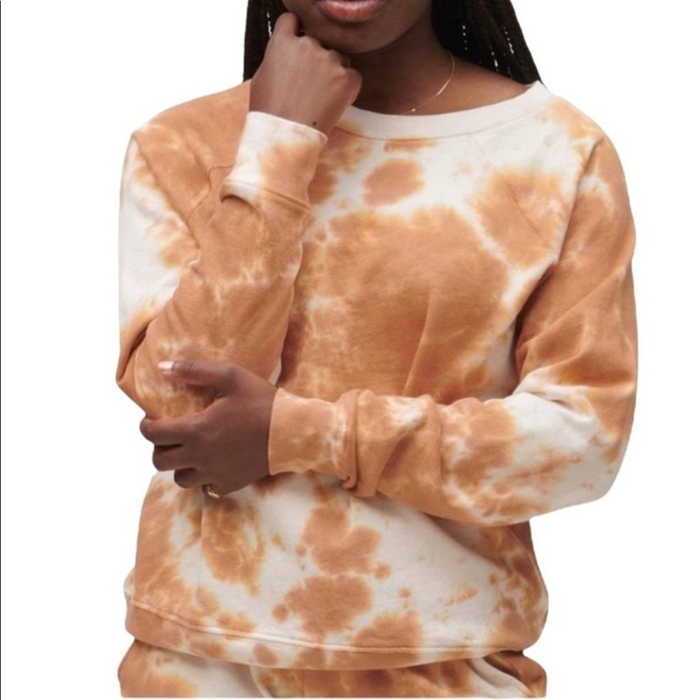 Mate the Label | Organic Terry Tie Dye Raglan Pullover Sweatshirt